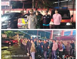 * Polsek Cimanggis Gelar Apel Pengamanan Malam Takbiran Idul Fitri 1447 H, 110 Personel Siap Antisipasi Takbir Keliling *