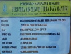Perumda Tirta jaya mandiri melaksanakan kegiatan optimalisasi sarana dan prasarana untuk meningkatan pelayanan kepada masyarakat.