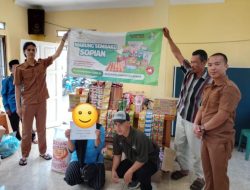 Pemerintah Desa Cicareuh Salurkan Bantuan Kemensos RI untuk 28 Pelaku Usaha dan Penanganan Stunting
