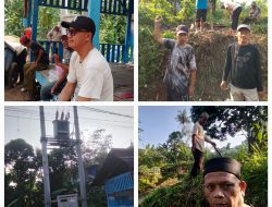 Kerja Bakti Warga RW 11 Dukung Aktivasi Gardu PLN