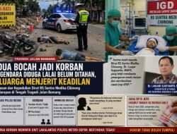 Dua Bocah Jadi Korban di Jalan Bomang Pengendara Diduga Lalai Belum Ditahan, Keluarga Menjerit Keadilan