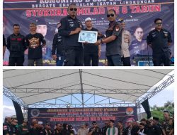 Rangga Hadiri HUT Ke-6 B333DIL