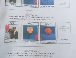 Pemilihan Ketua RT 02 Cilangkap Digelar Demokratis dan Kondusif