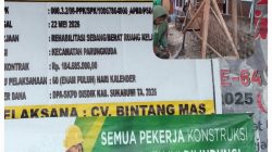 Pekerjaan Tanpa APD di SDN 1 Parungkuda Tuai Sorotan