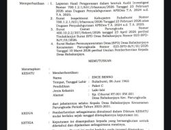 Resmi Diberhentikan, Kades Babakanjaya Dicopot Bupati Sukabumi Usai Audit Dugaan Penyalahgunaan APBDes