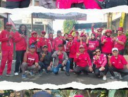 Jalan Sehat PAC PDI Perjuangan Kecamatan Ciomas Berlangsung Sukses, Perkuat Kebersamaan dan Semangat Bulan Bung Karno