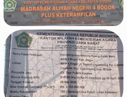 Diduga Abaikan Keselamatan Kerja, Proyek RKB MAN 4 Bogor Disorot: Pekerja Tanpa APD dan Material Dipertanyakan