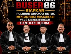 BUSER86 Buka Posko Hukum Gratis, Ratusan Advokat Siap Bela Masyarakat