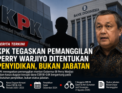 KPK Tegaskan Pemanggilan Perry Warjiyo Ditentukan Penyidikan, Bukan Jabatan