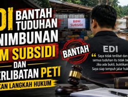 Edi Bantah Tuduhan Penimbunan BBM dan PETI
