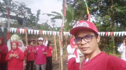 Warga Gentong Gelar Upacara HUT RI ke-81