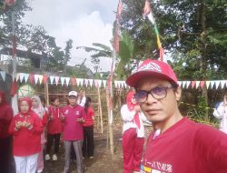 Warga Gentong Gelar Upacara HUT RI ke-81