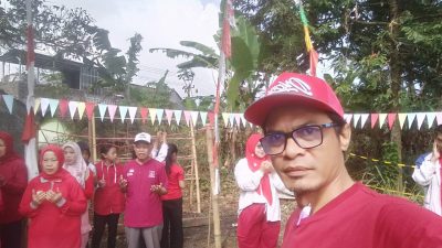 Warga Gentong Gelar Upacara HUT RI ke-81