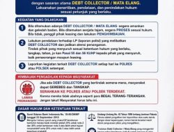 Polisi Perketat Penindakan Debt Collector Nakal, Masyarakat Diminta Berani Melapor