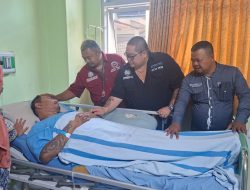 Eko Ponco Berlinang Air Mata Melihat Kondisi Sholeh Korban Dugaan Penganiayaan