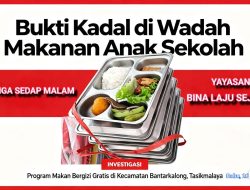 Kadal Ditemukan dalam Makanan MBG, SPPG Bunga Sedap Malam Disorot