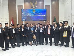 18 ADVOKAT FERADI WPI RESMI DISUMPAH, SIAP PERJUANGKAN KEADILAN